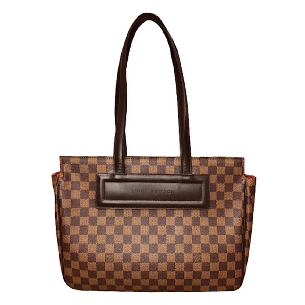 LOUIS VUITTON Damier Ebene PARIOLI Tote Shoulder Bag COMES WITH: DUST BAG, COA